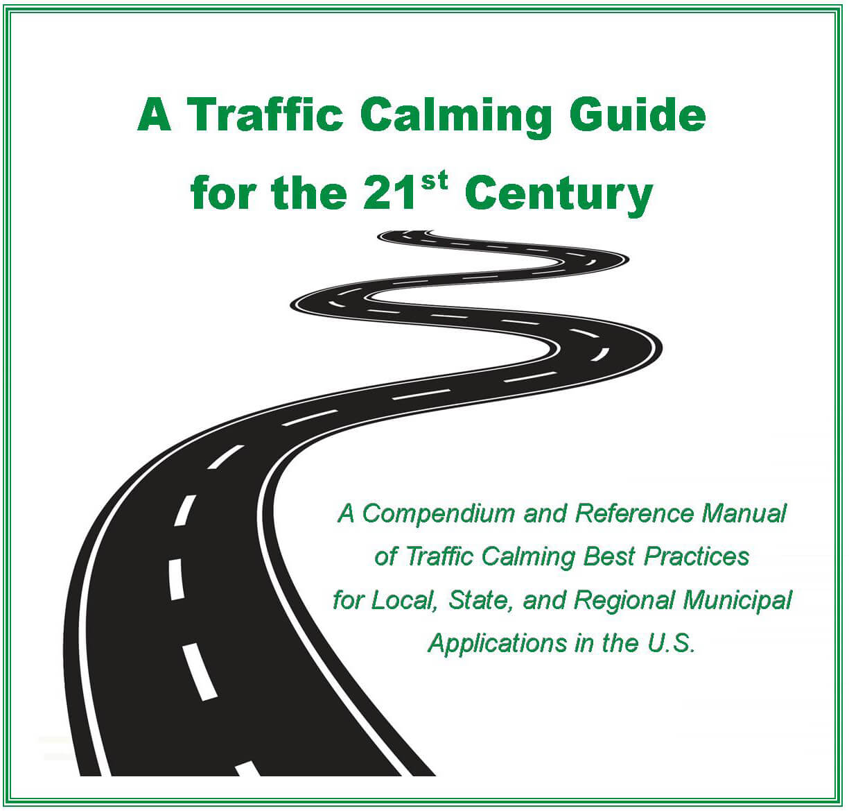 21st century traffic calming guide cover